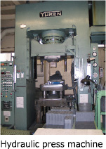 Hydraulic press machine image