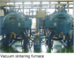 Vacuum sintering furnace image
